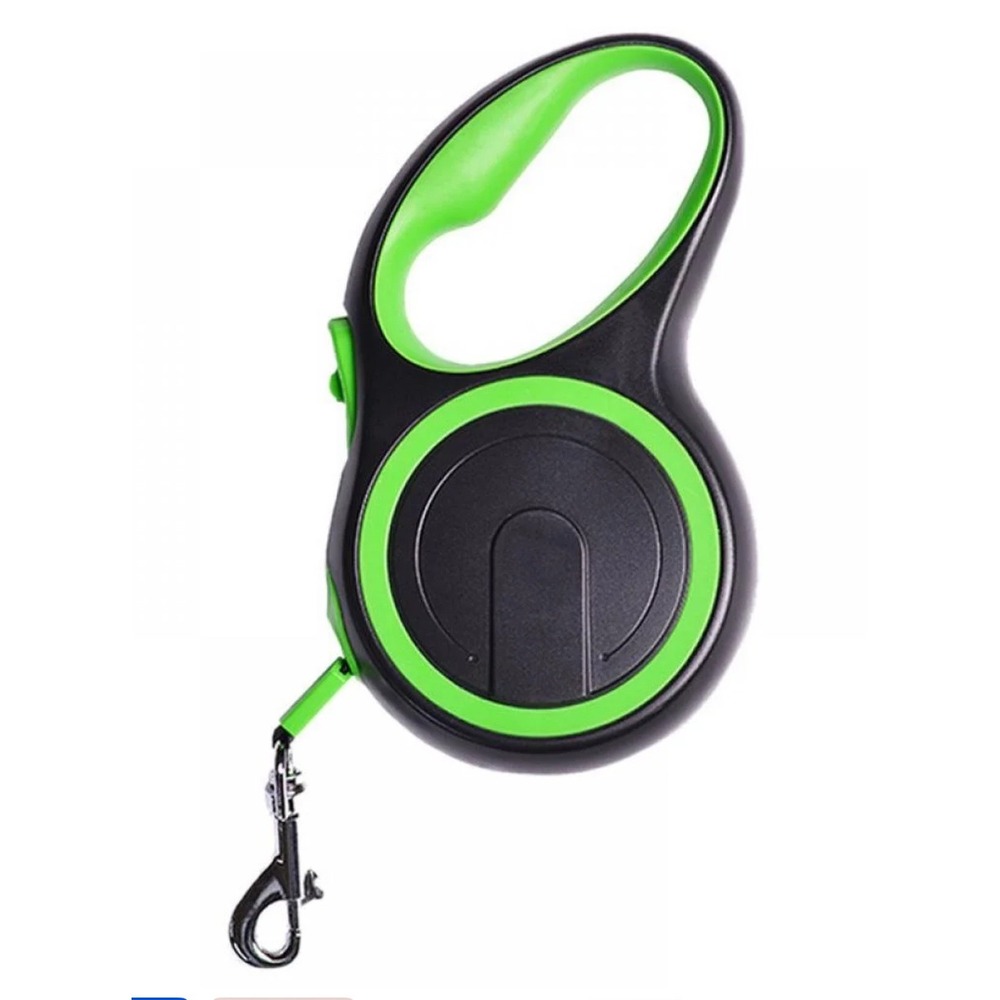 Retractable Dog Leash 8M Heavy Duty‎ Walking Lead One Hand Brake Lock Green